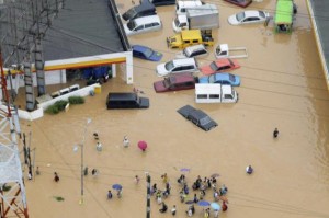 Inondation aux Philippines