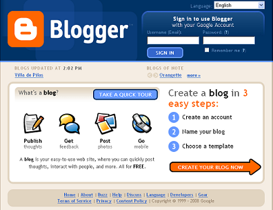 Créer son Blog