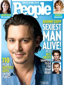 Johnny Depp sur People