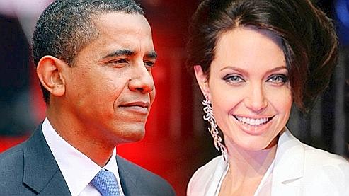 Obama vs Angelina Jolie