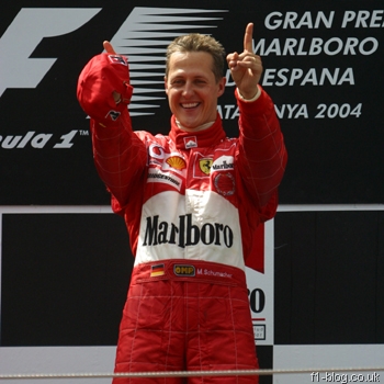 Schumacher en Formule 1