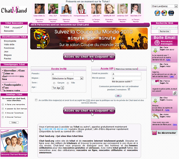 chat et rencontre gratuit