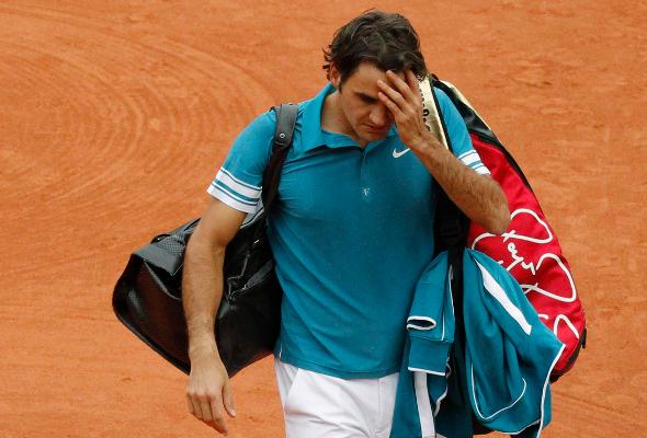 Roger Federer quitte Rolland Garros