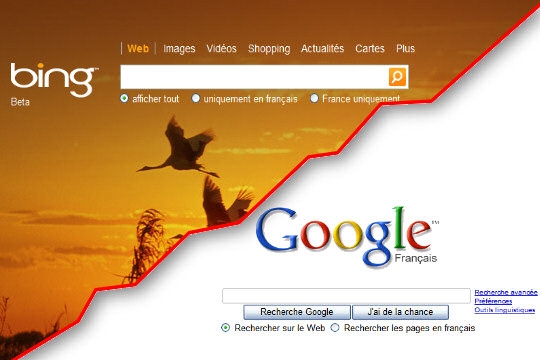 Bing et Google pour les infos