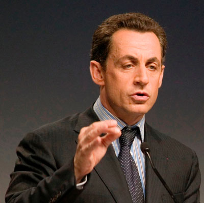 Le Président de la République, Nicolas Sarkozy