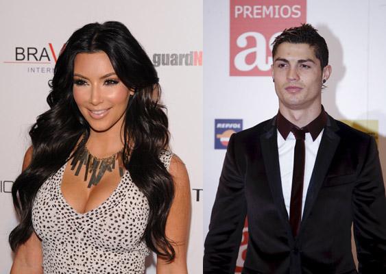 Kim Kardashian avec Cristiano Ronaldo Kim Kardashian avec Cristiano Ronaldo