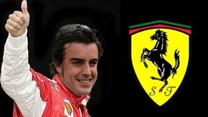 Ferrari et Alonso