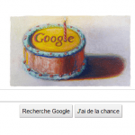 Google anniversaire